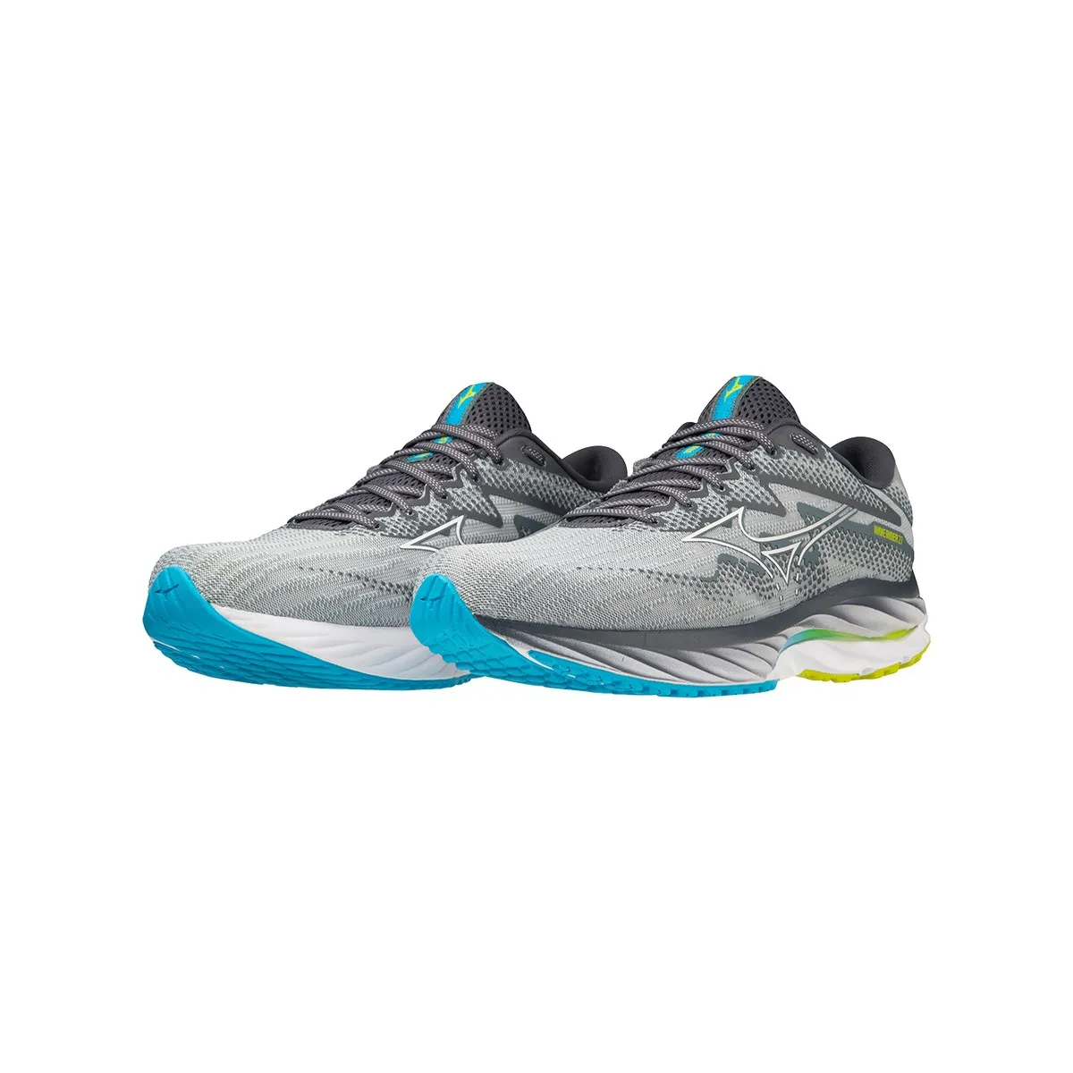 Shoes Mizuno Wave Rider 27 Grey White