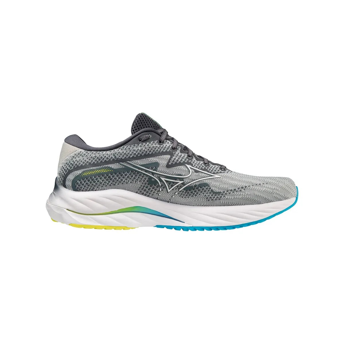 Shoes Mizuno Wave Rider 27 Grey White