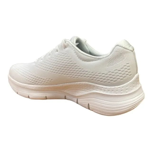 Skechers scarpa sneakers da donna Arch Fit Big Appeal 149057/WNVR bianco