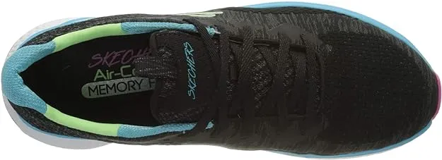 Skechers scarpa sportiva da donna Solar Fuse-Brisk Escape 13328/BKMT nero