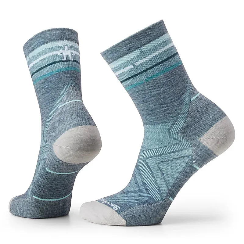 Smartwool Women's Run Zero Cushion Mid Crew Socks