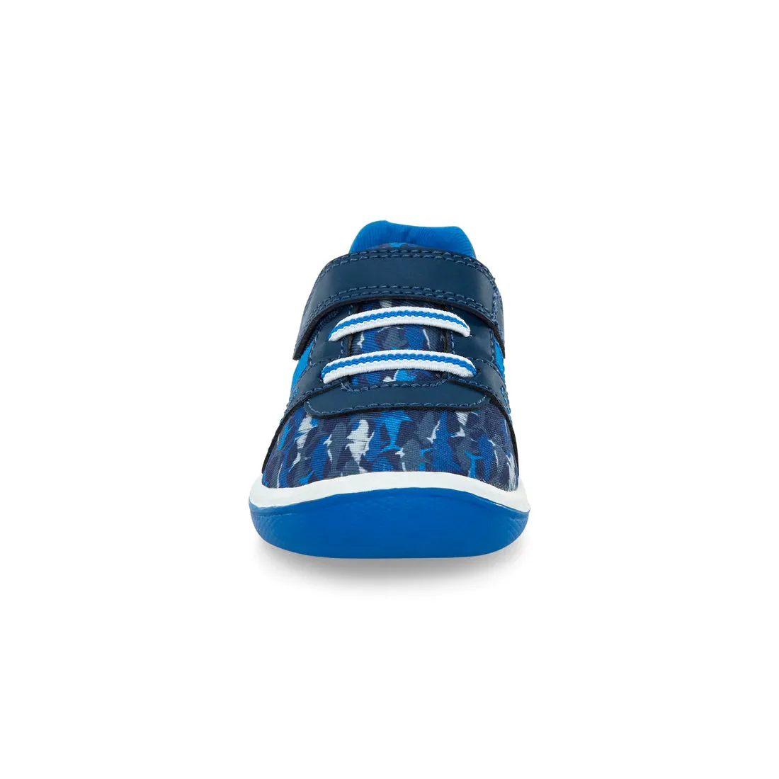 Stride Rite Navy Shark Thompson Baby Sneaker