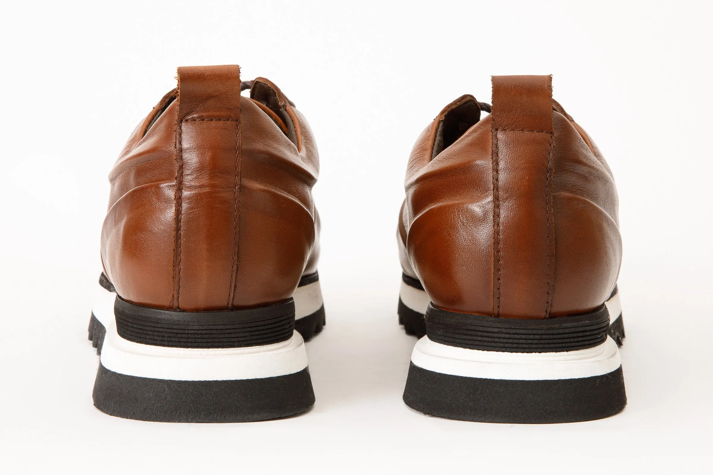 The Barnett Tan Leather Men Sneaker Final Sale!