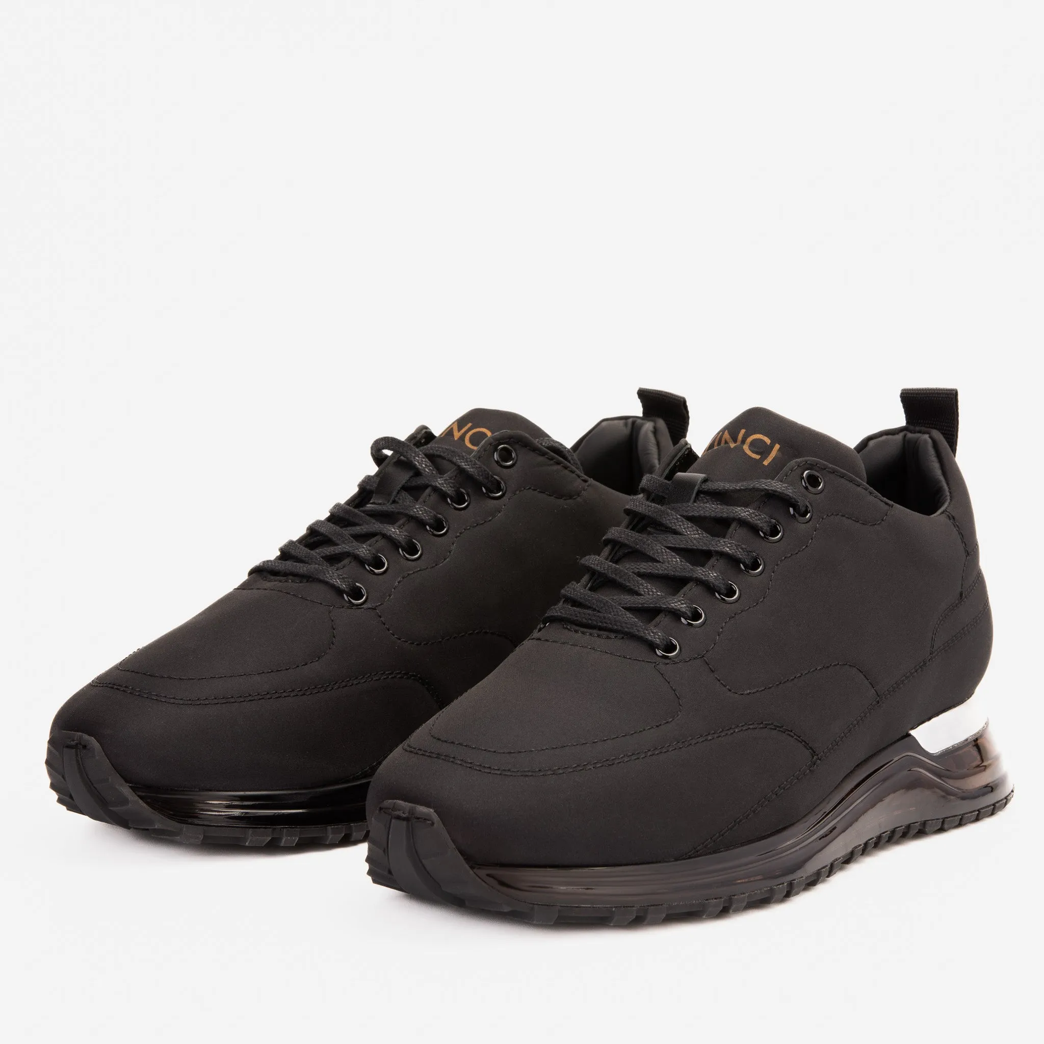 The Lexington Black Leather Men Sneaker