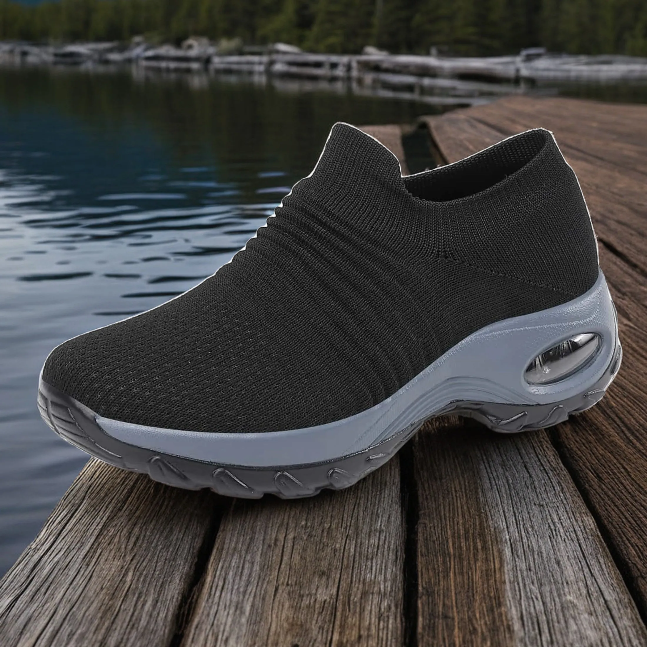 Thick Bottom Sneakers for Women - Breathable, Fashionable, and Comfortable Casual Shoes with Hundred Air Holes for Ventilation - Perfect for Daily Walking and Outdoor Activities