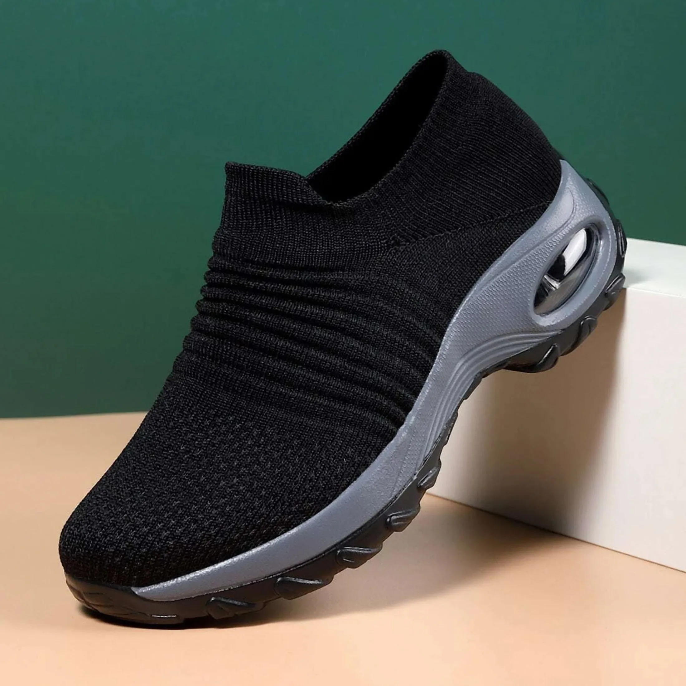 Thick Bottom Sneakers for Women - Breathable, Fashionable, and Comfortable Casual Shoes with Hundred Air Holes for Ventilation - Perfect for Daily Walking and Outdoor Activities