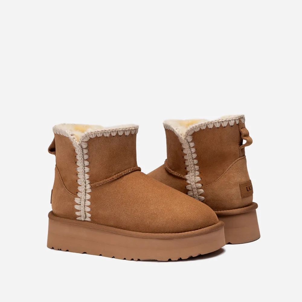 Ugg Eskimo Platform Short Boots