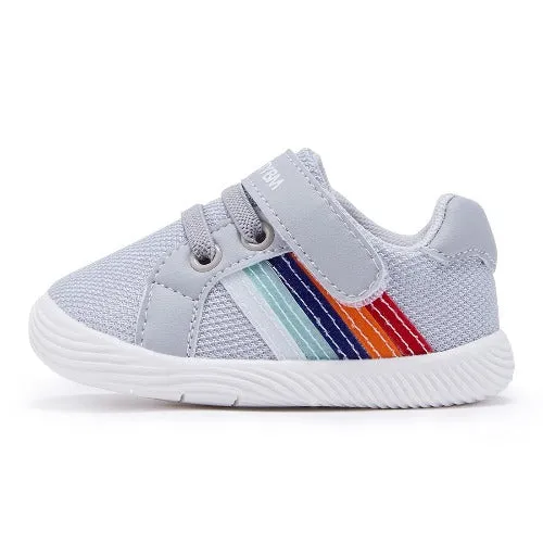 Velcro Rainbow Breathable Soft Non-Slip Sneakers First Walkers | BMCiTYBM