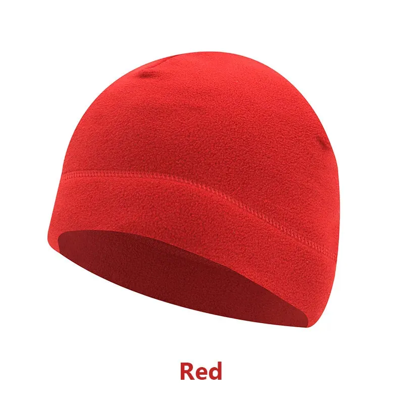 Windproof Fleece Sports Beanies Hat Fishing Cycling Hunting Military Tactical Men Women Warm Outdoor Winter Camping Hiking Caps