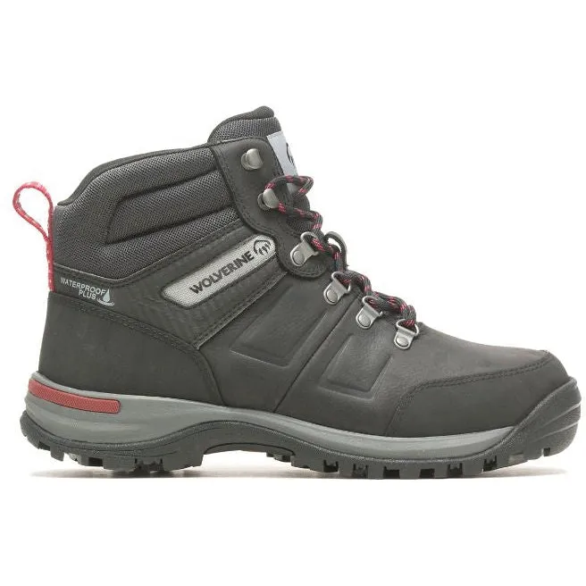 Wolverine Men's Chisel 6" Soft Toe WP Slip Resist Work Boot -Black- W230027