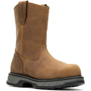 Wolverine Men's Reforce 10" Comp Toe WP Wellington Work Boot- Cashew- W241027