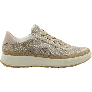 Women's Ara Rem Natural Konfettikid Leather