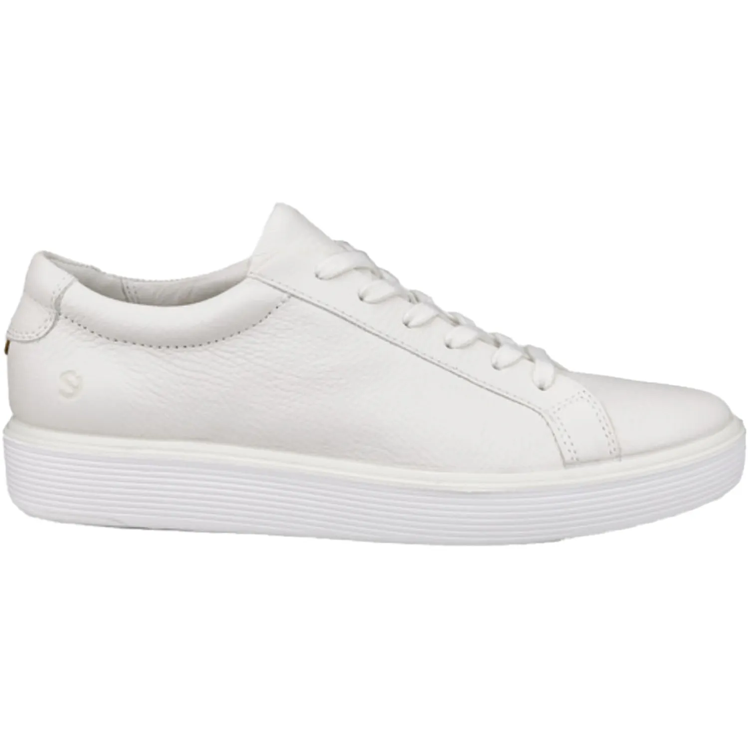 Women's Ecco Soft 60 Sneaker White Leather