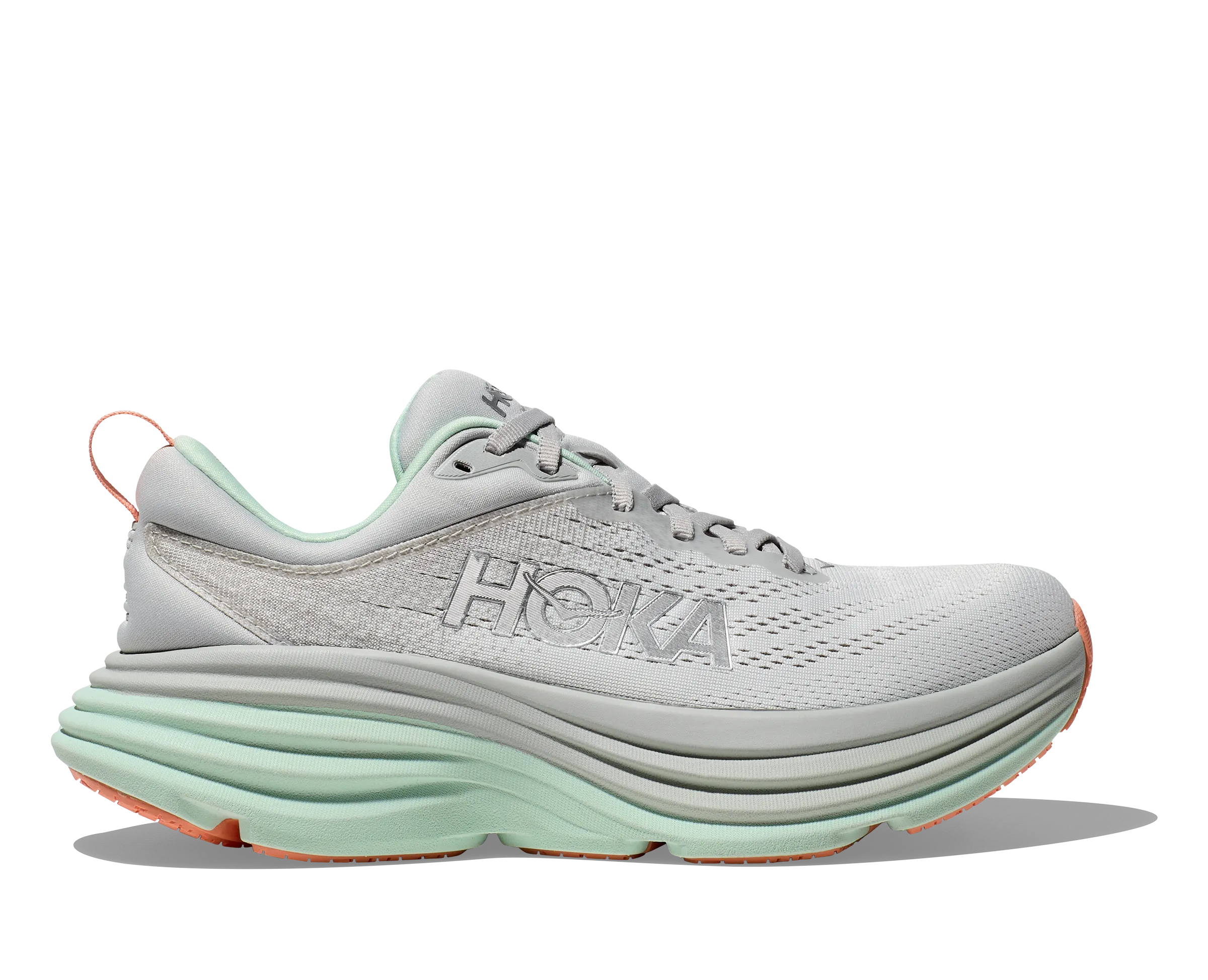 Women's Hoka Bondi 8 (STARDUST / AQUA BREEZE ) *Sale*