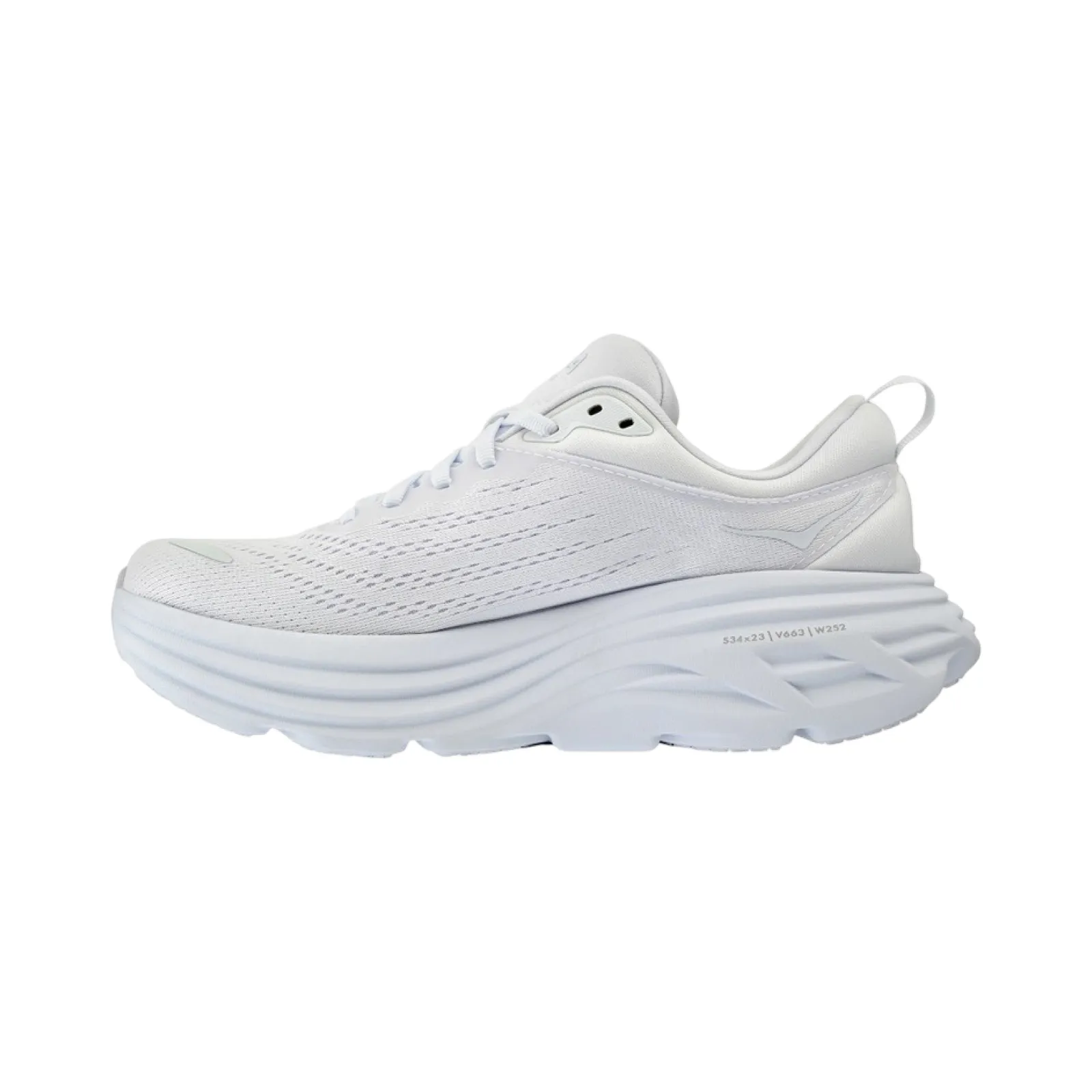 Women's Hoka Bondi 8 White White