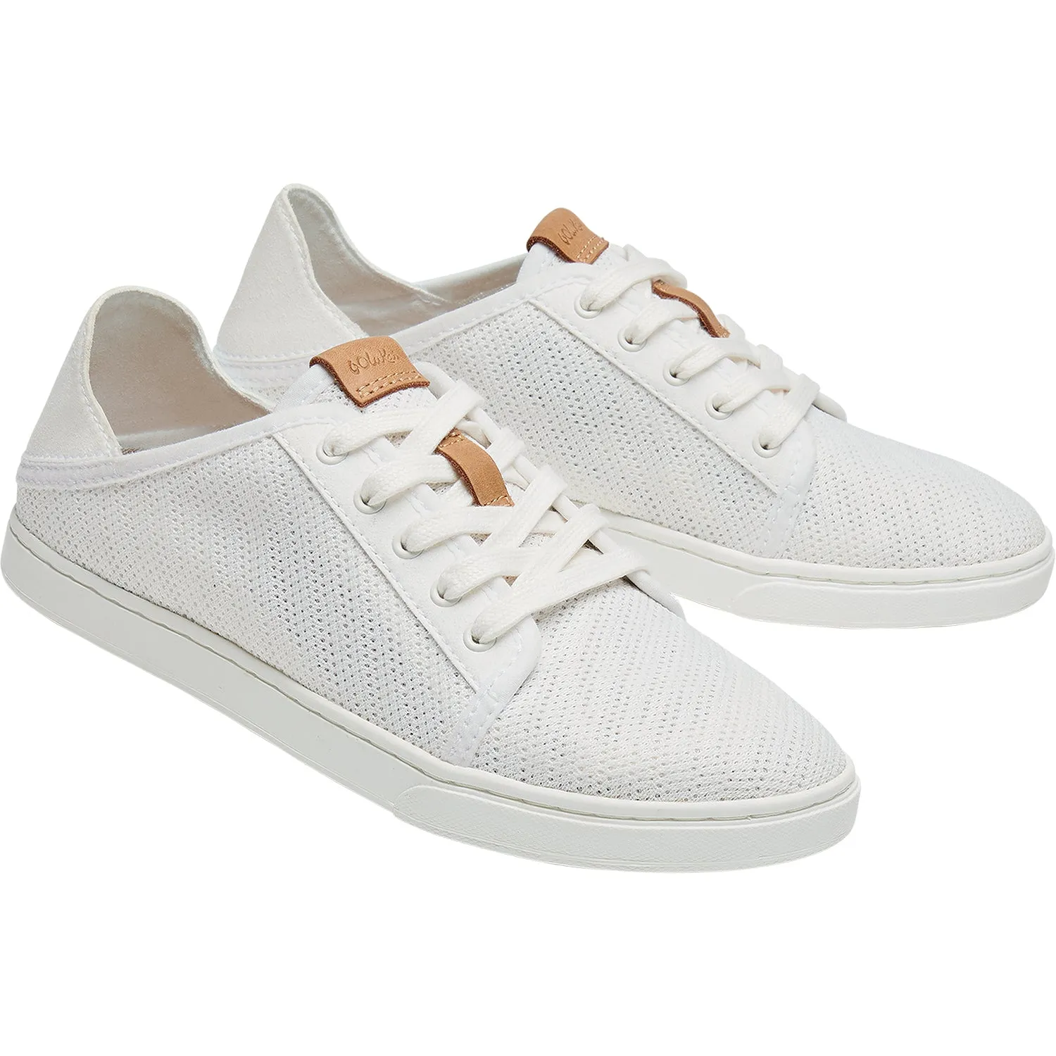 Women's OluKai Pehuea Li White Mesh