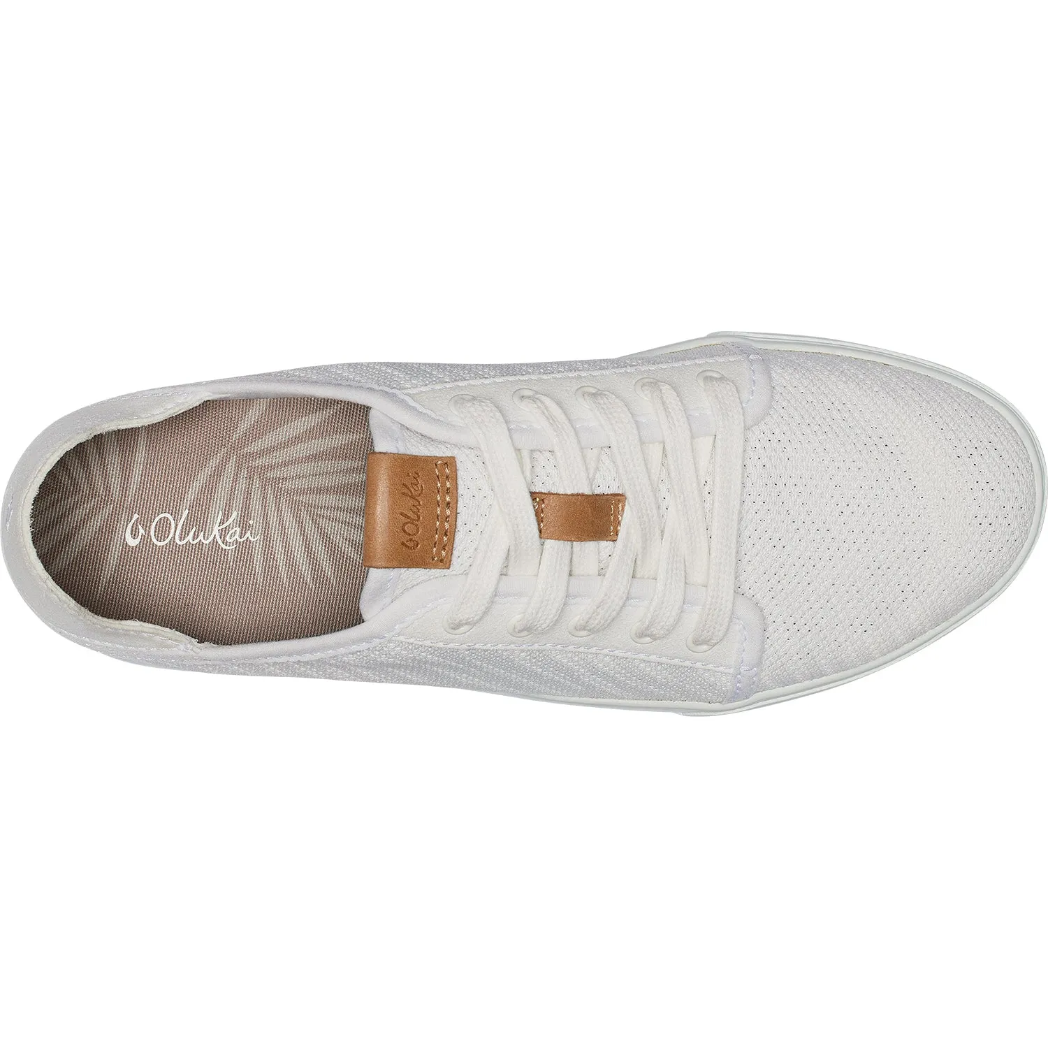 Women's OluKai Pehuea Li White Mesh