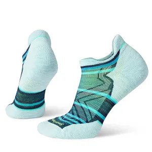 Women's Run Targeted Cushion Stripe Low Ankle Socks