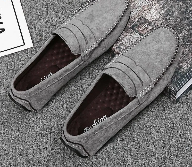 Yeknu Men Loafers Casual Shoes Boat Shoes Men Sneakers New Fashion Driving Shoes Walking Casual Loafers Male Sneakers Shoes