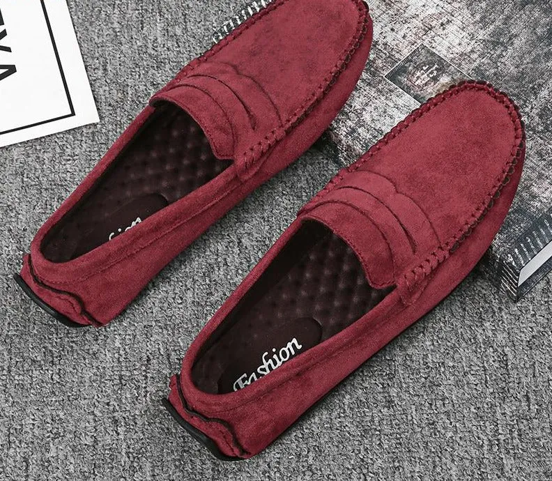 Yeknu Men Loafers Casual Shoes Boat Shoes Men Sneakers New Fashion Driving Shoes Walking Casual Loafers Male Sneakers Shoes