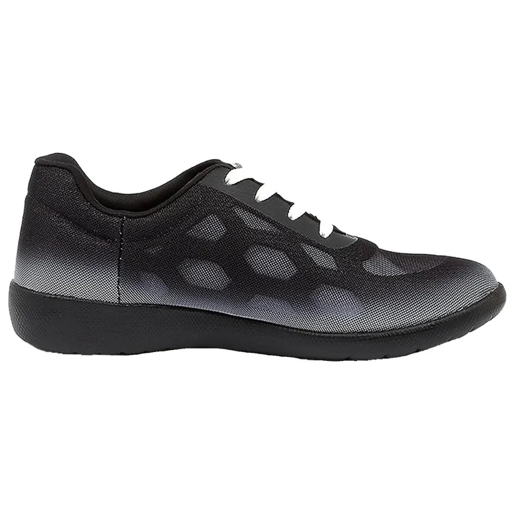 Ziera Umbria Black Ombre/Black Sole Textile Sneaker (Women's)